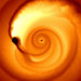 small image of a black hole
